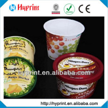 2015 first class Custom IML In Mold Label for food packaging